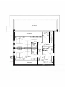 Grundriss Alm Ferienhaus