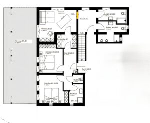 Grundriss Alm Ferienhaus