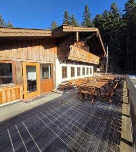 Terrasse für große Gruppen Firmen