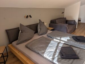 Schlafzimmer Watzmann Blick