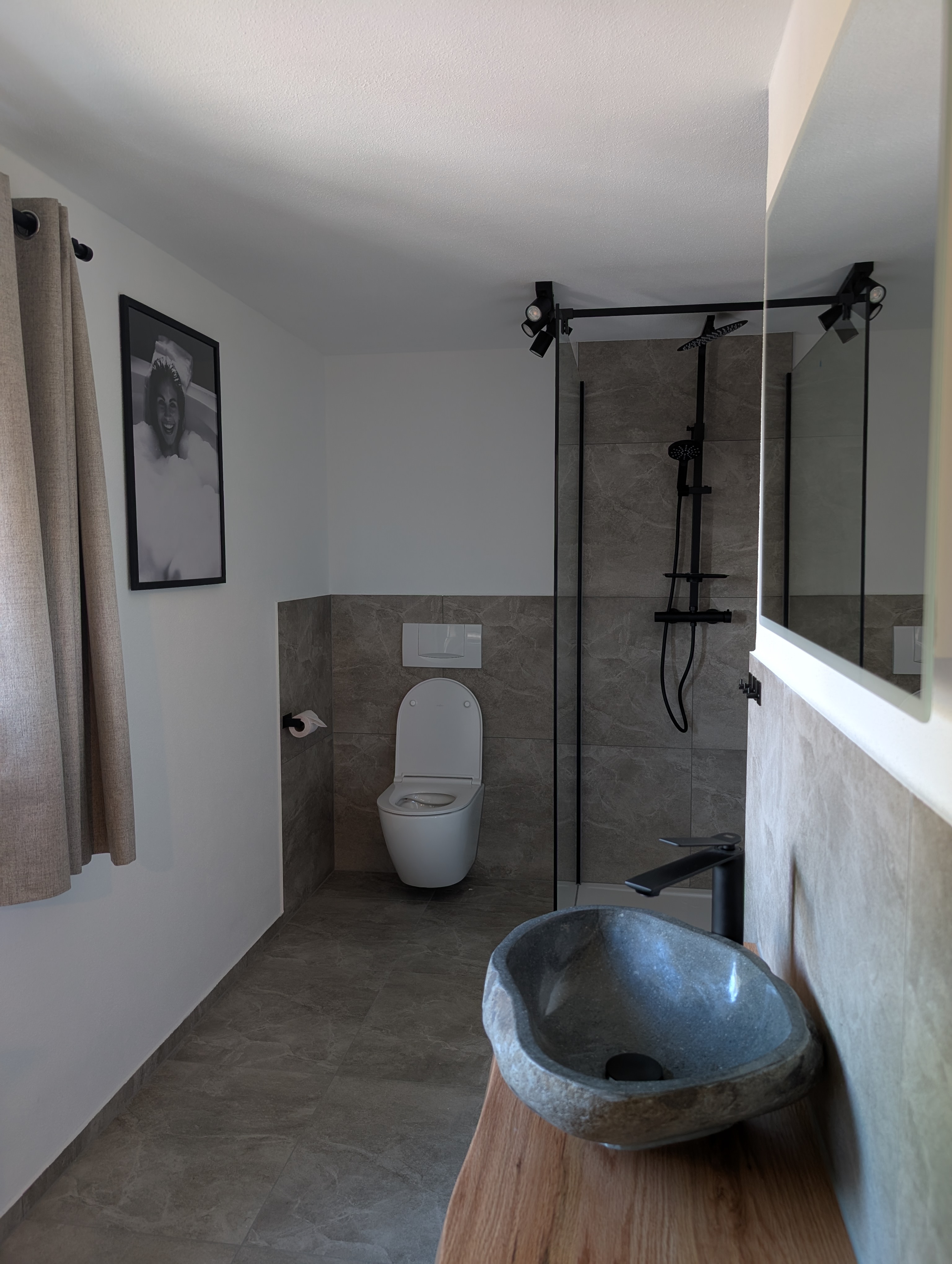 neues Bad modern sauber Ferienhaus Obersalzberg Berchtesgaden