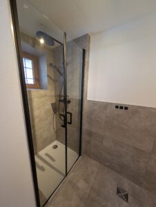 neues Bad modern sauber Ferienhaus Obersalzberg Berchtesgaden