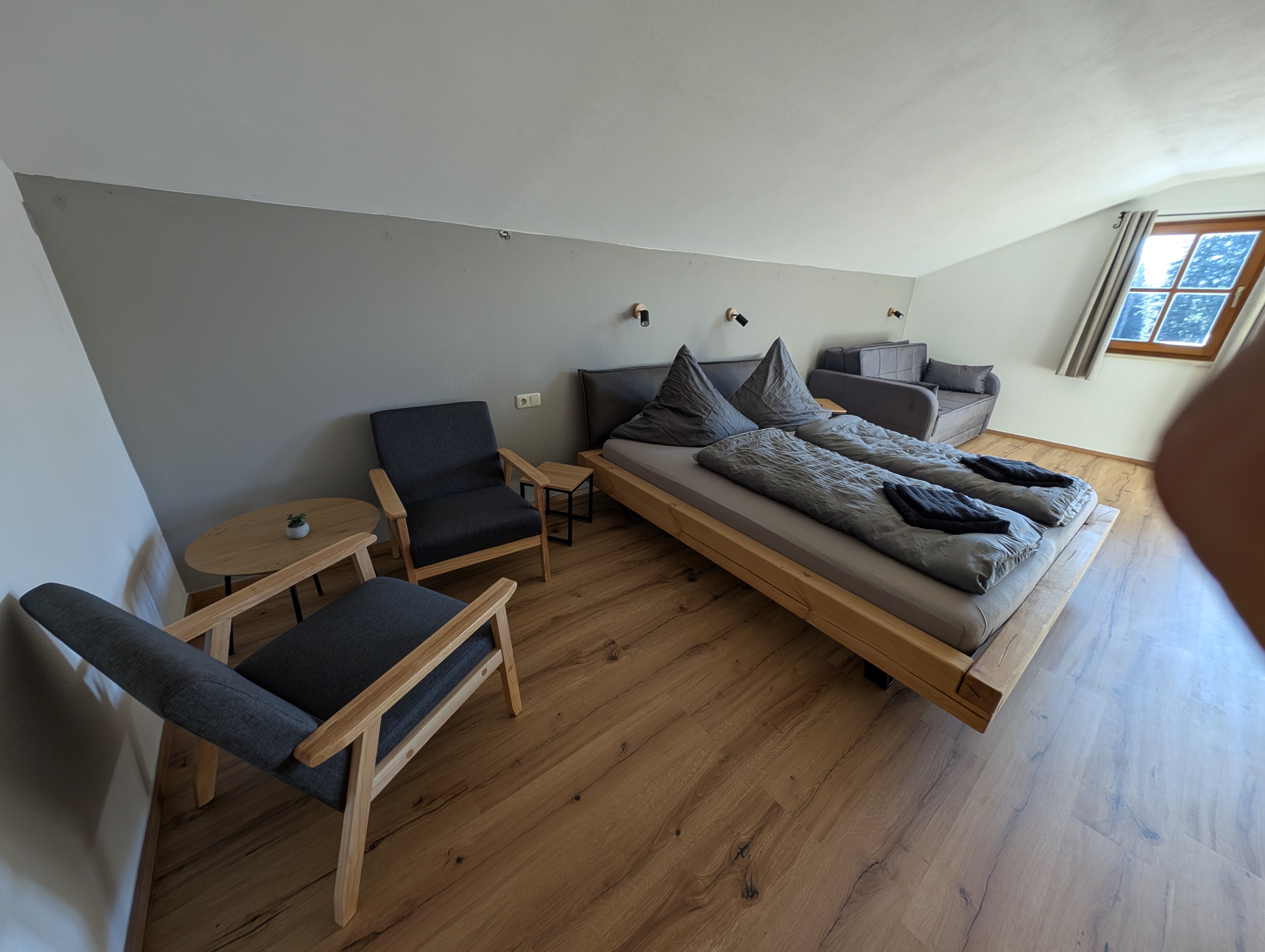 Schlafzimmer Watzmann Blick