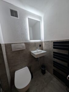 neues Bad modern sauber Ferienhaus Obersalzberg Berchtesgaden